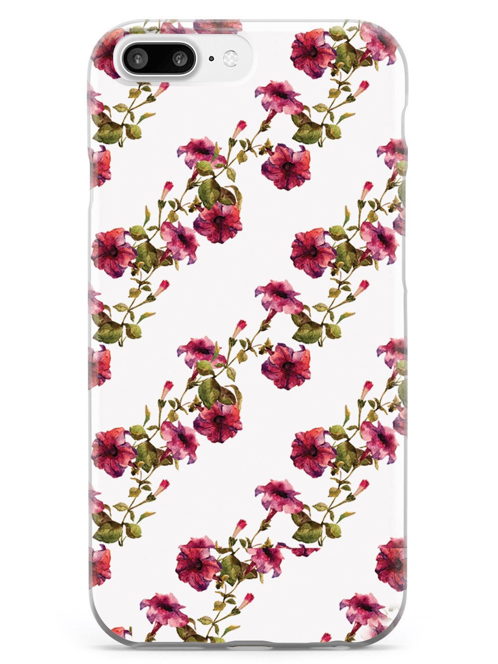 Pink Flower Vine Pattern Case