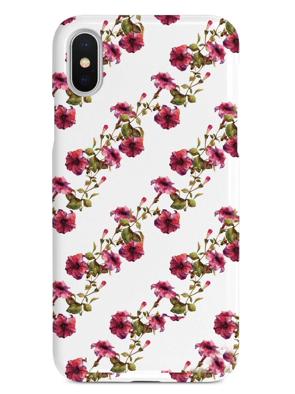 Pink Flower Vine Pattern Case