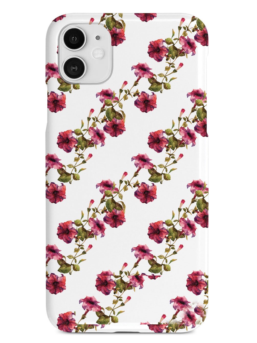 Pink Flower Vine Pattern Case