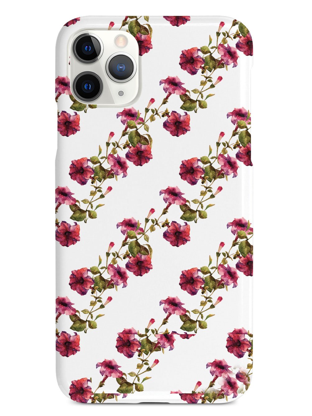 Pink Flower Vine Pattern Case