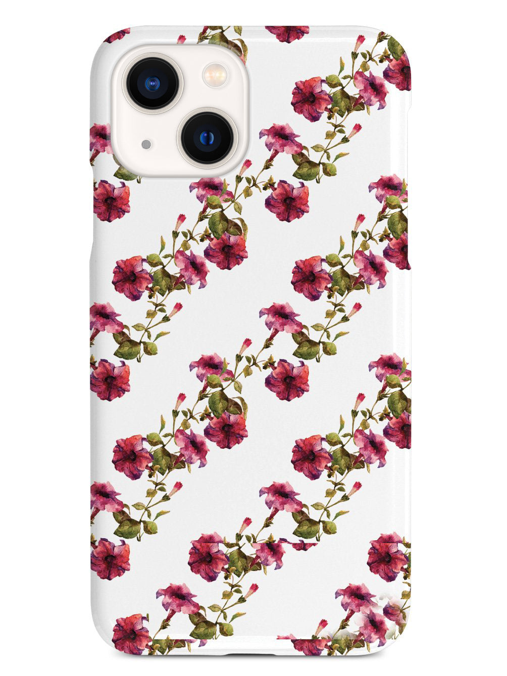 Pink Flower Vine Pattern Case