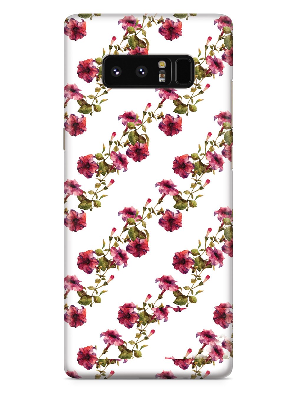 Pink Flower Vine Pattern Case