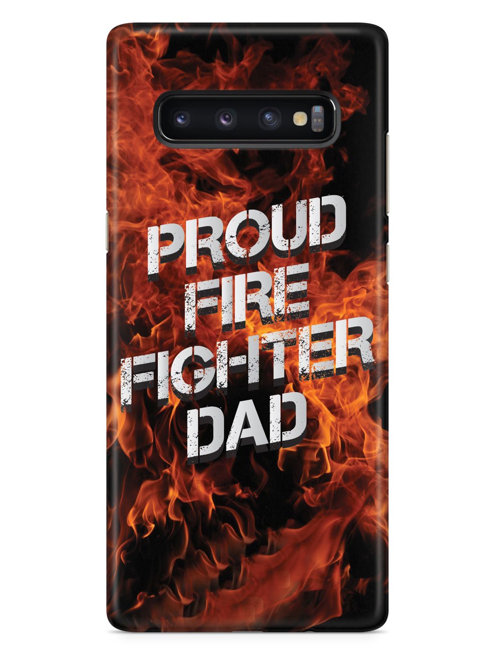 Proud Firefighter Dad - Flame Case