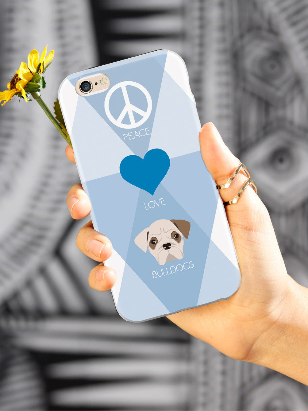 Peace, Love & Bulldogs Case