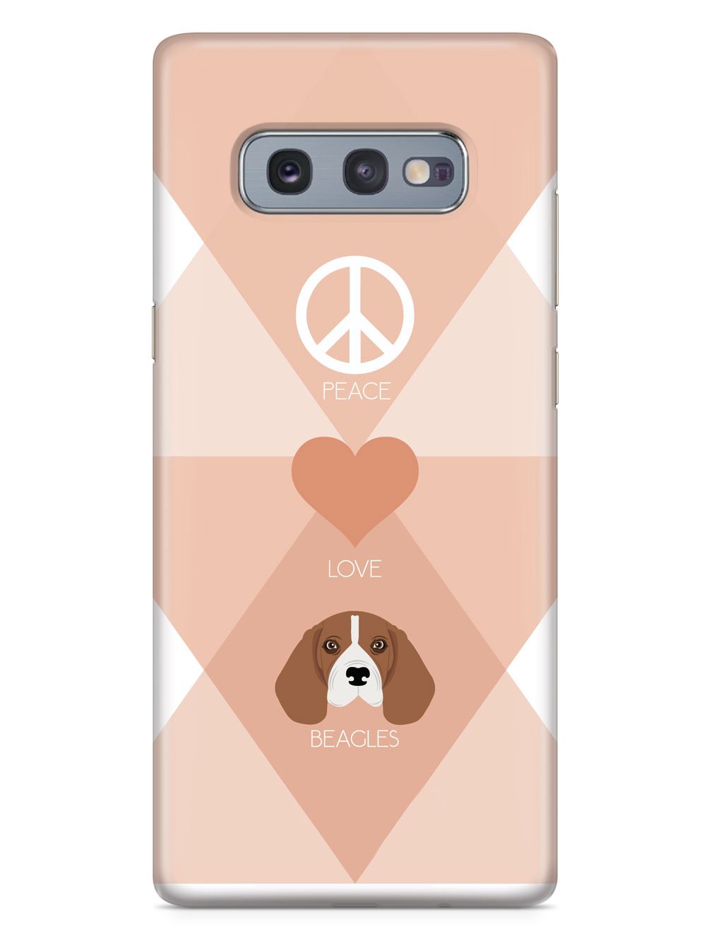 Peace, Love & Beagles Case