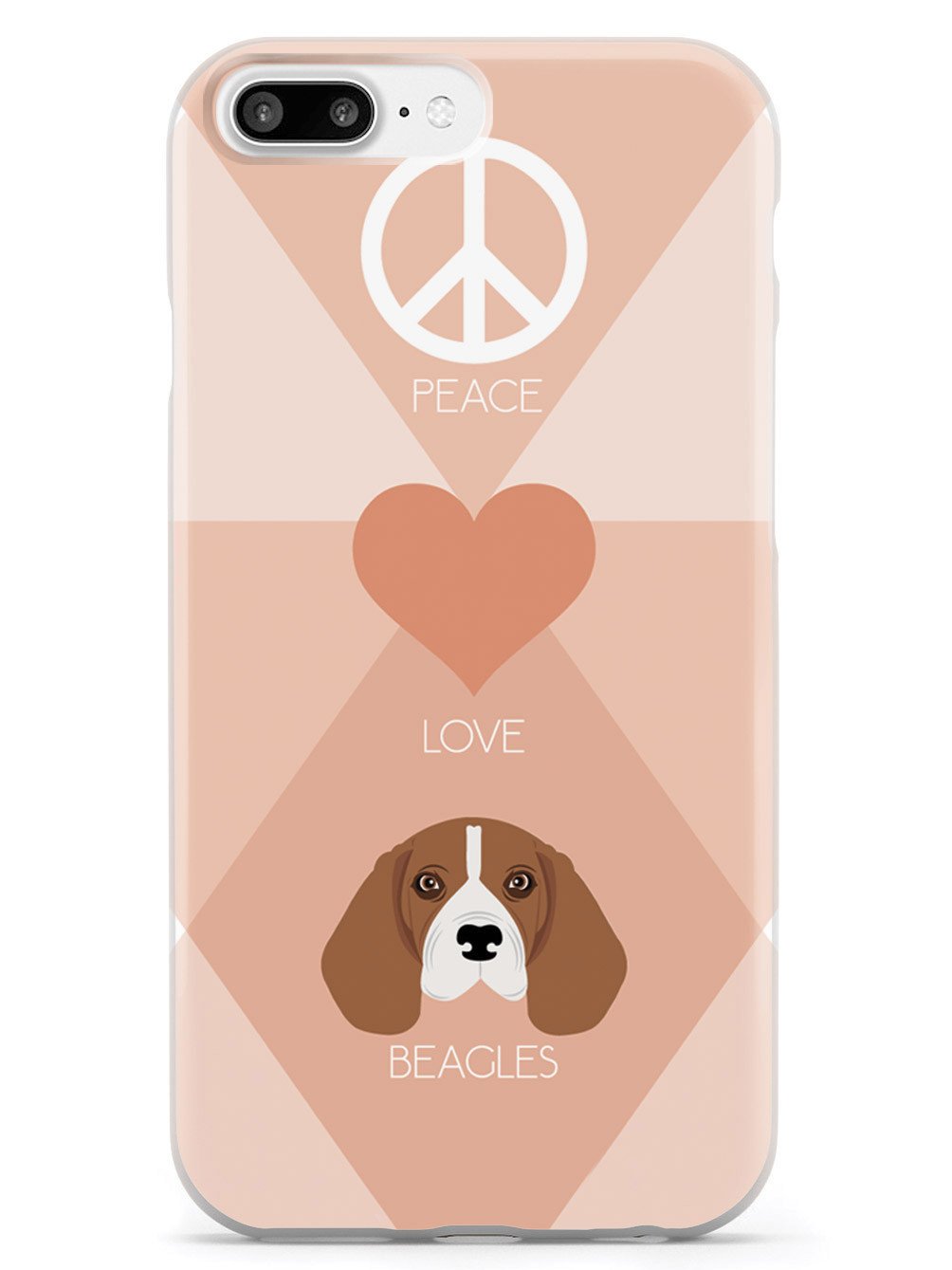 Peace, Love & Beagles Case