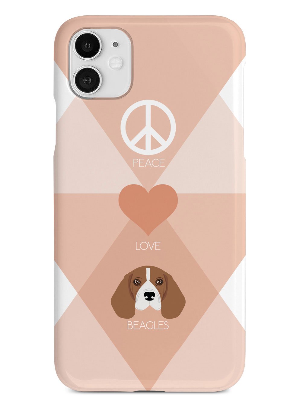 Peace, Love & Beagles Case