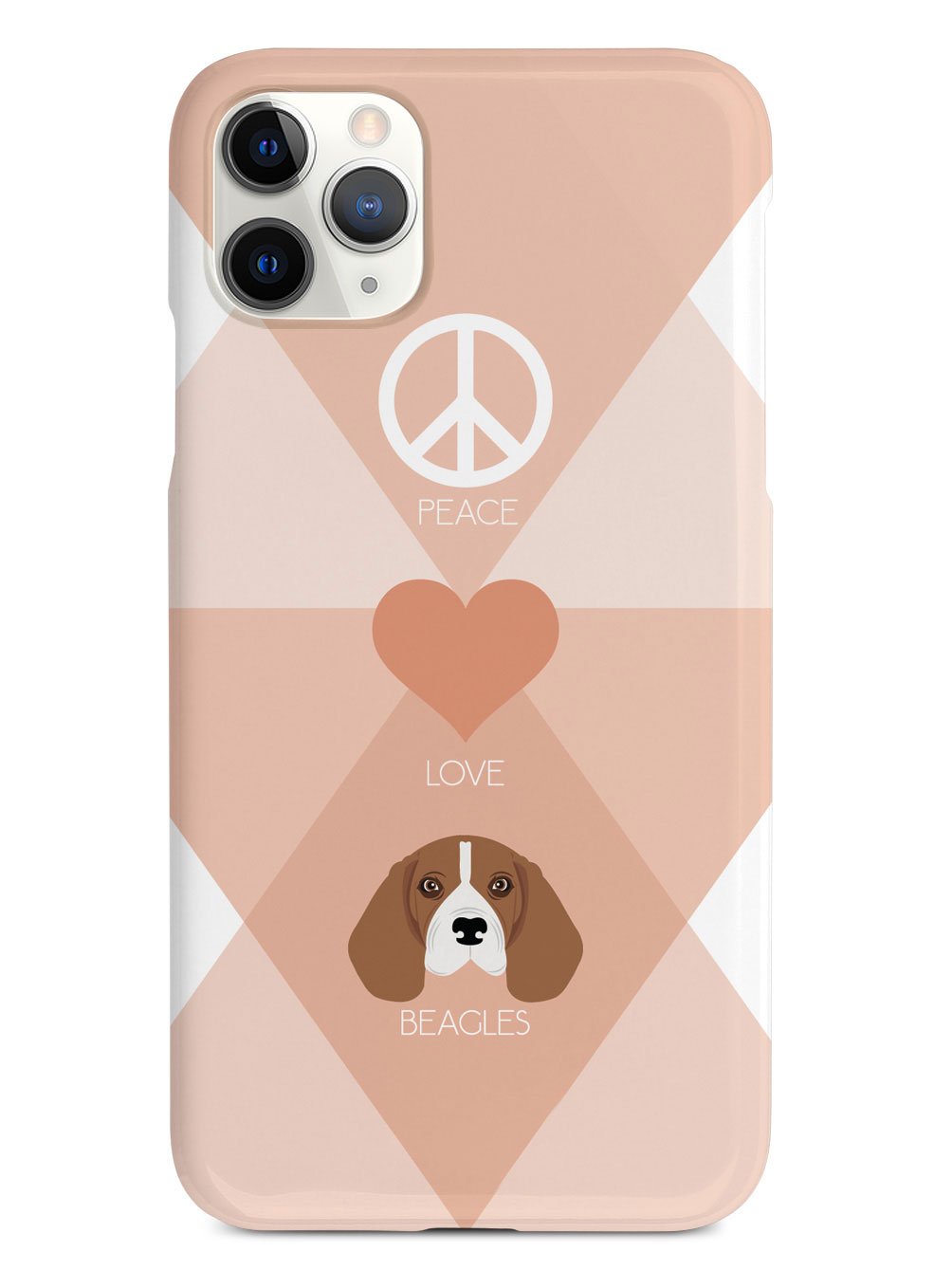 Peace, Love & Beagles Case