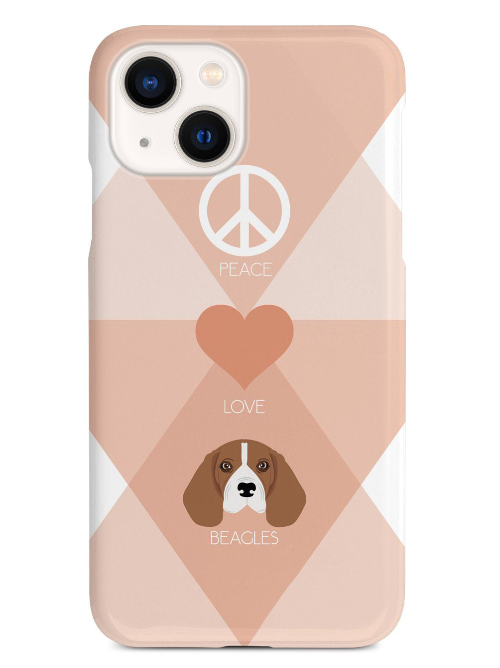 Peace, Love & Beagles Case