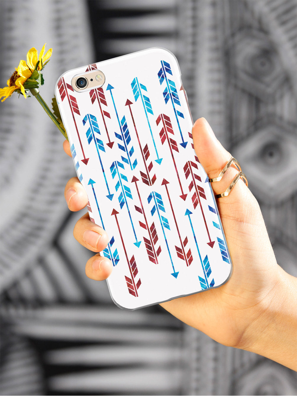 Patriotic Arrow Pattern Case