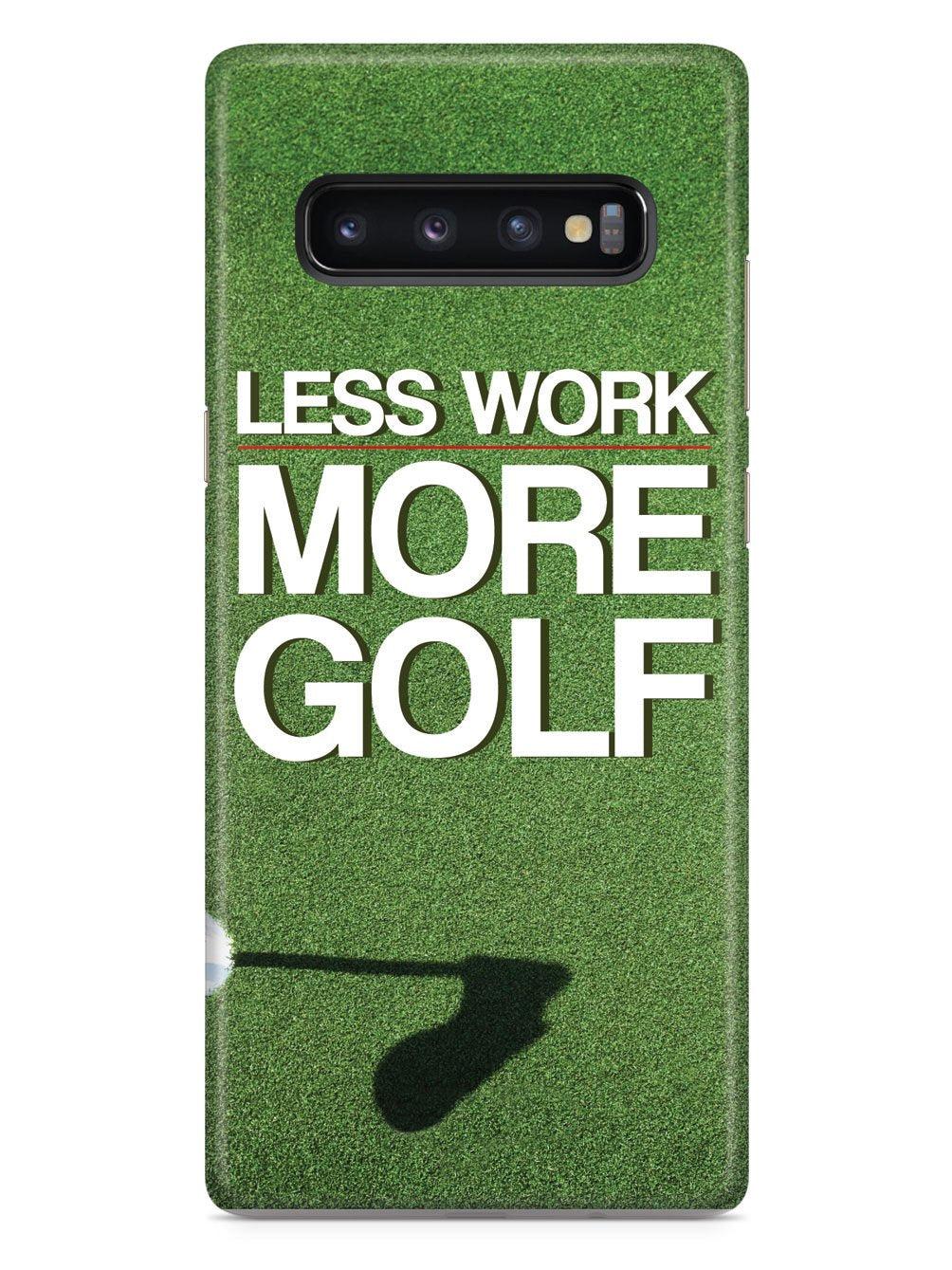 Less Work, More Golf Case