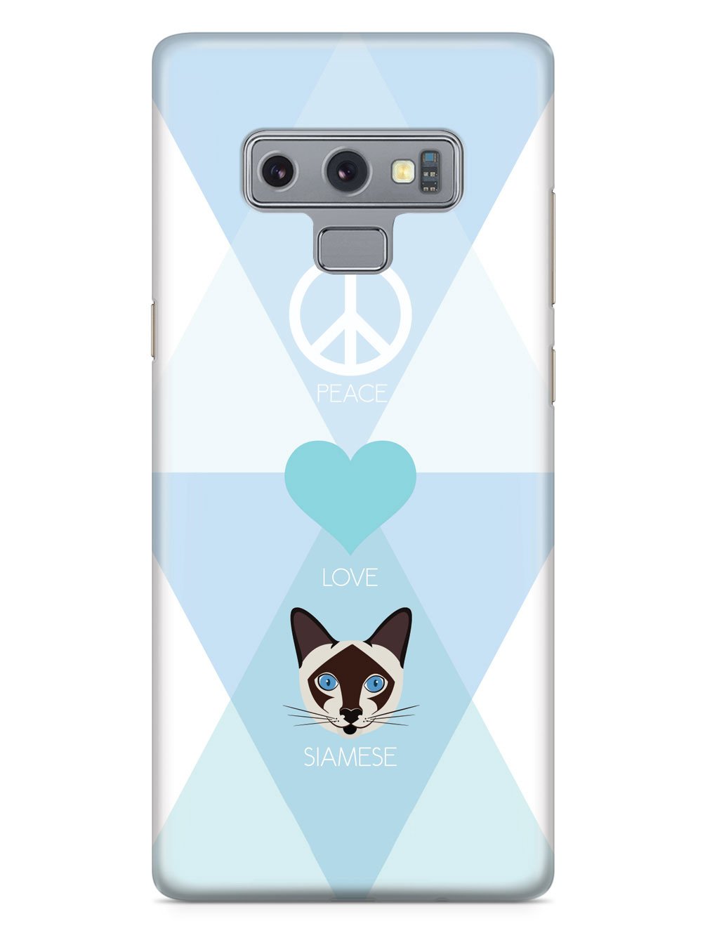 Peace, Love & Siamese Cats Case
