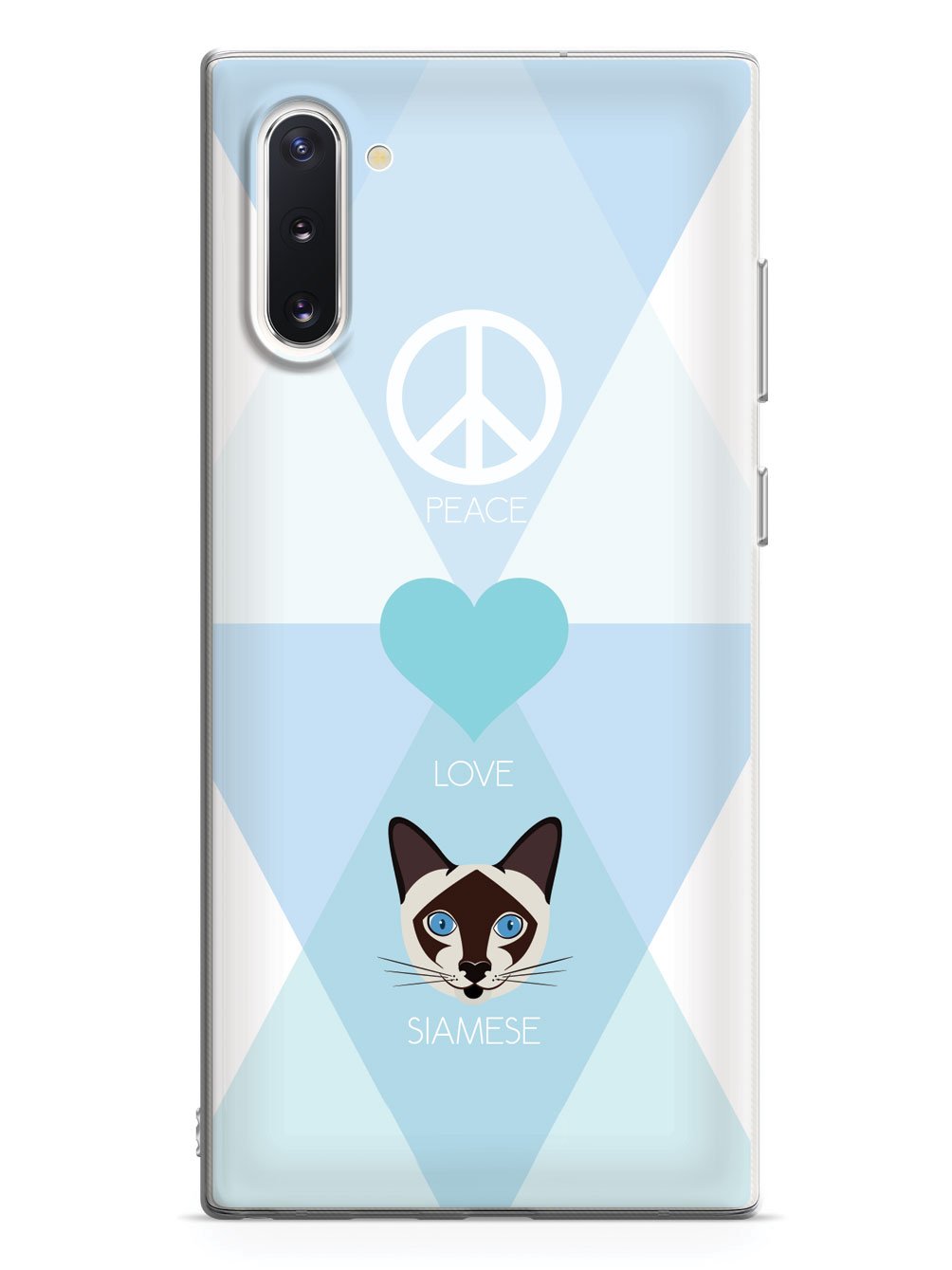 Peace, Love & Siamese Cats Case