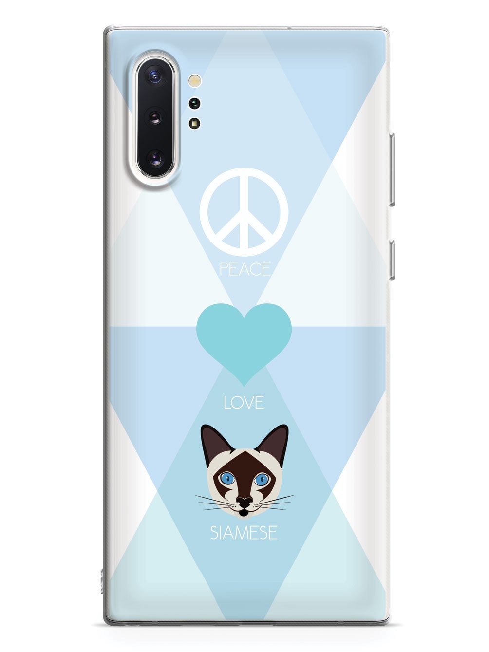 Peace, Love & Siamese Cats Case
