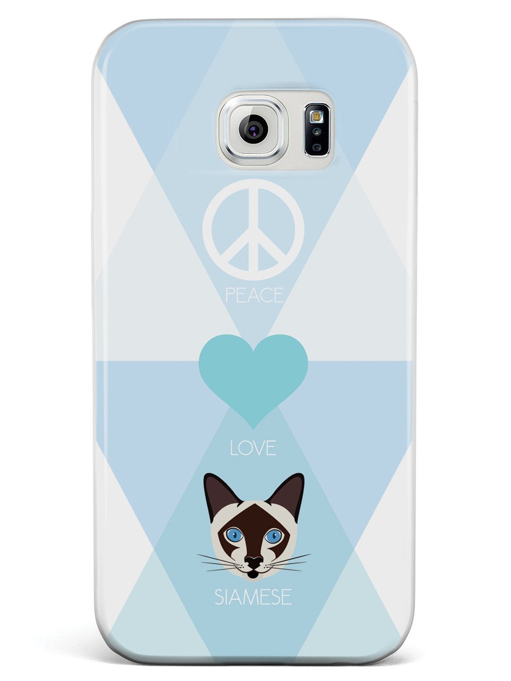 Peace, Love & Siamese Cats Case