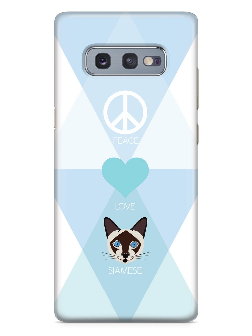 Peace, Love & Siamese Cats Case