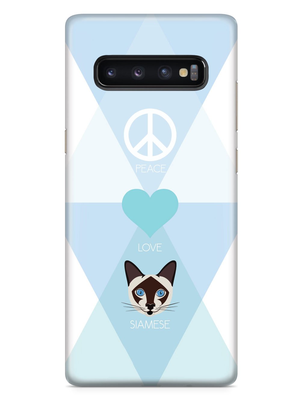 Peace, Love & Siamese Cats Case
