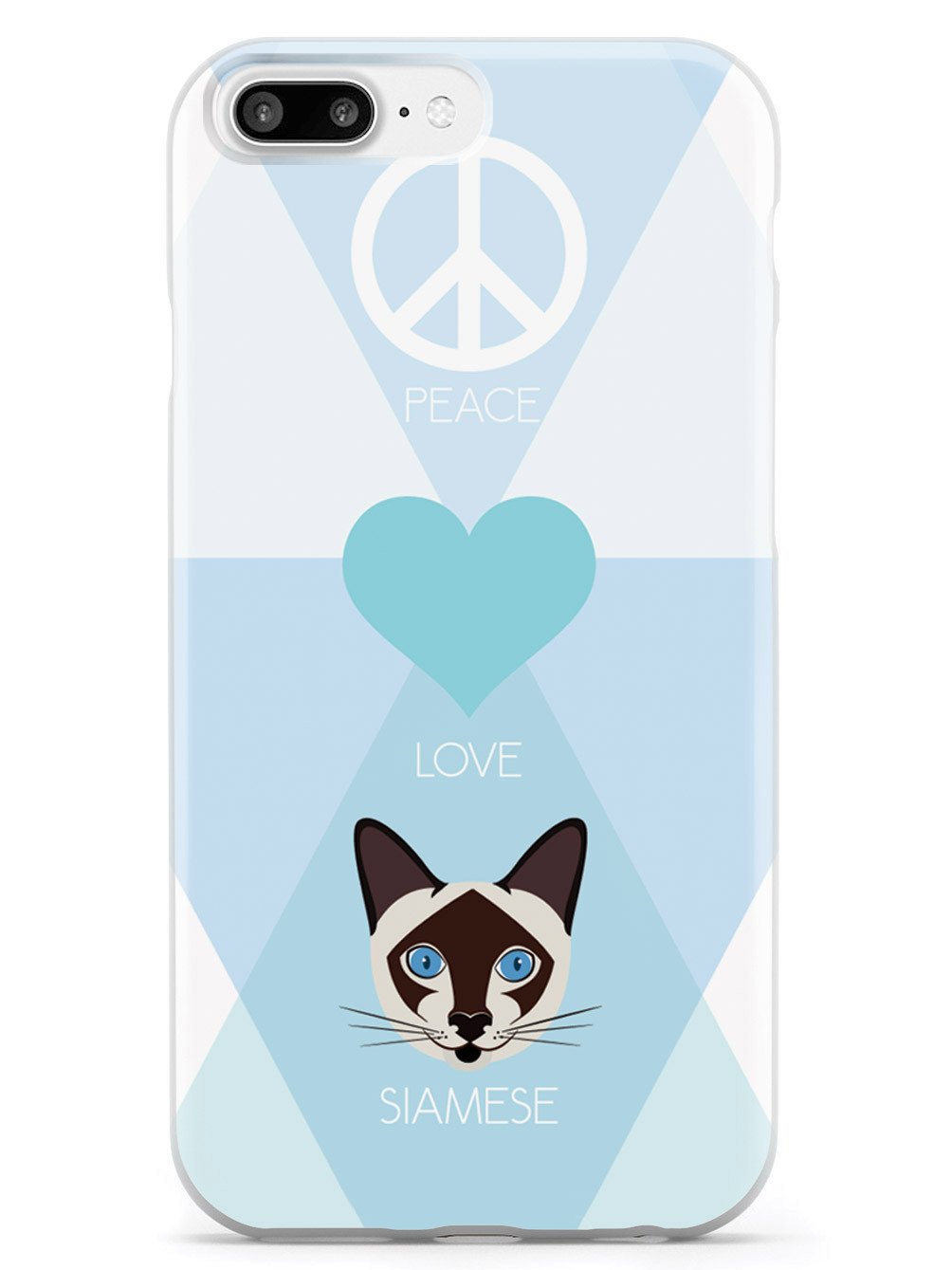 Peace, Love & Siamese Cats Case