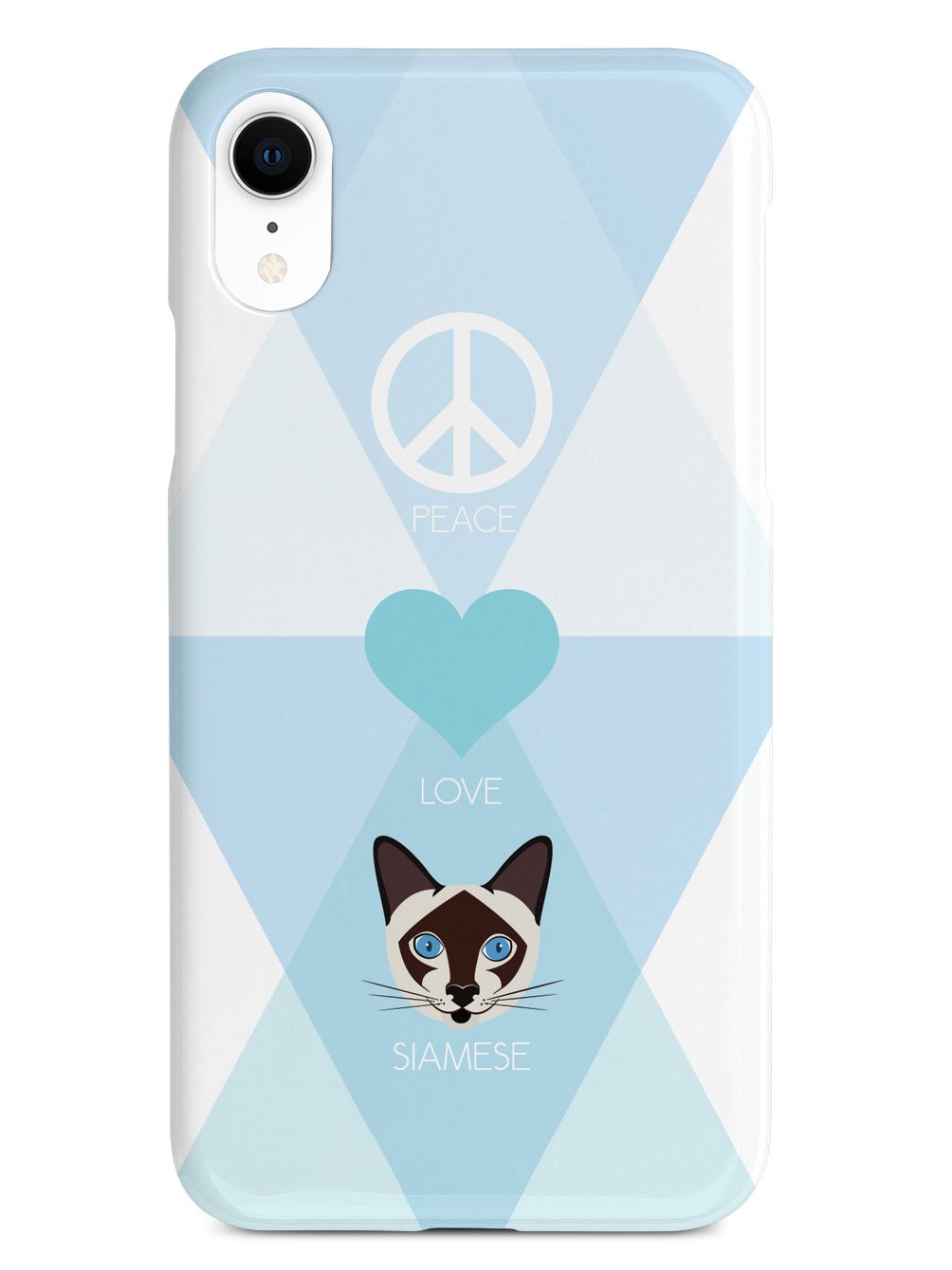 Peace, Love & Siamese Cats Case