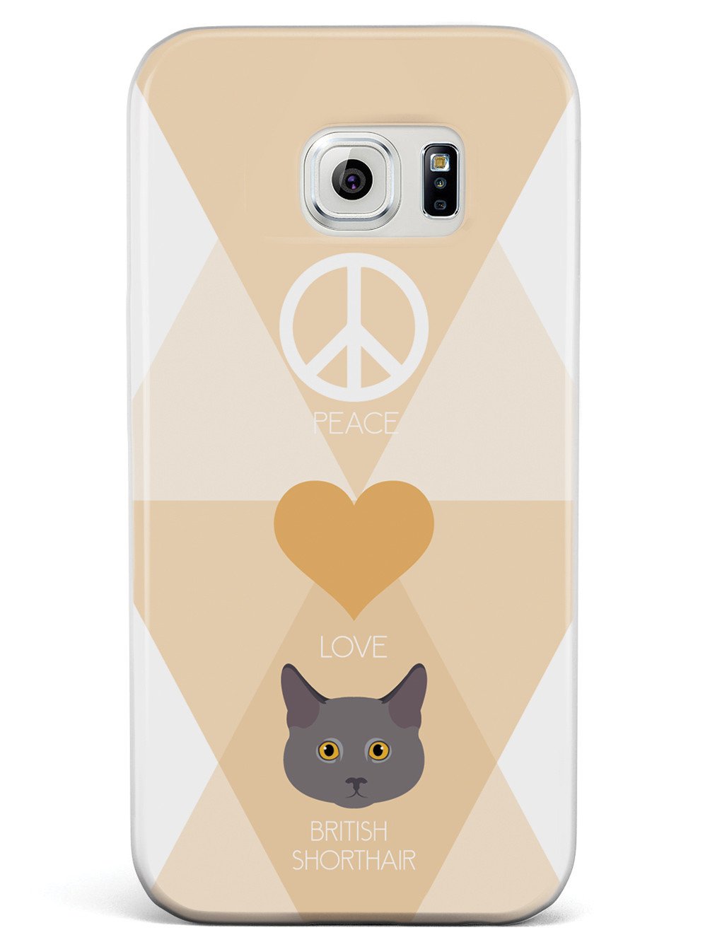 Peace, Love & British Shorthair Cats Case