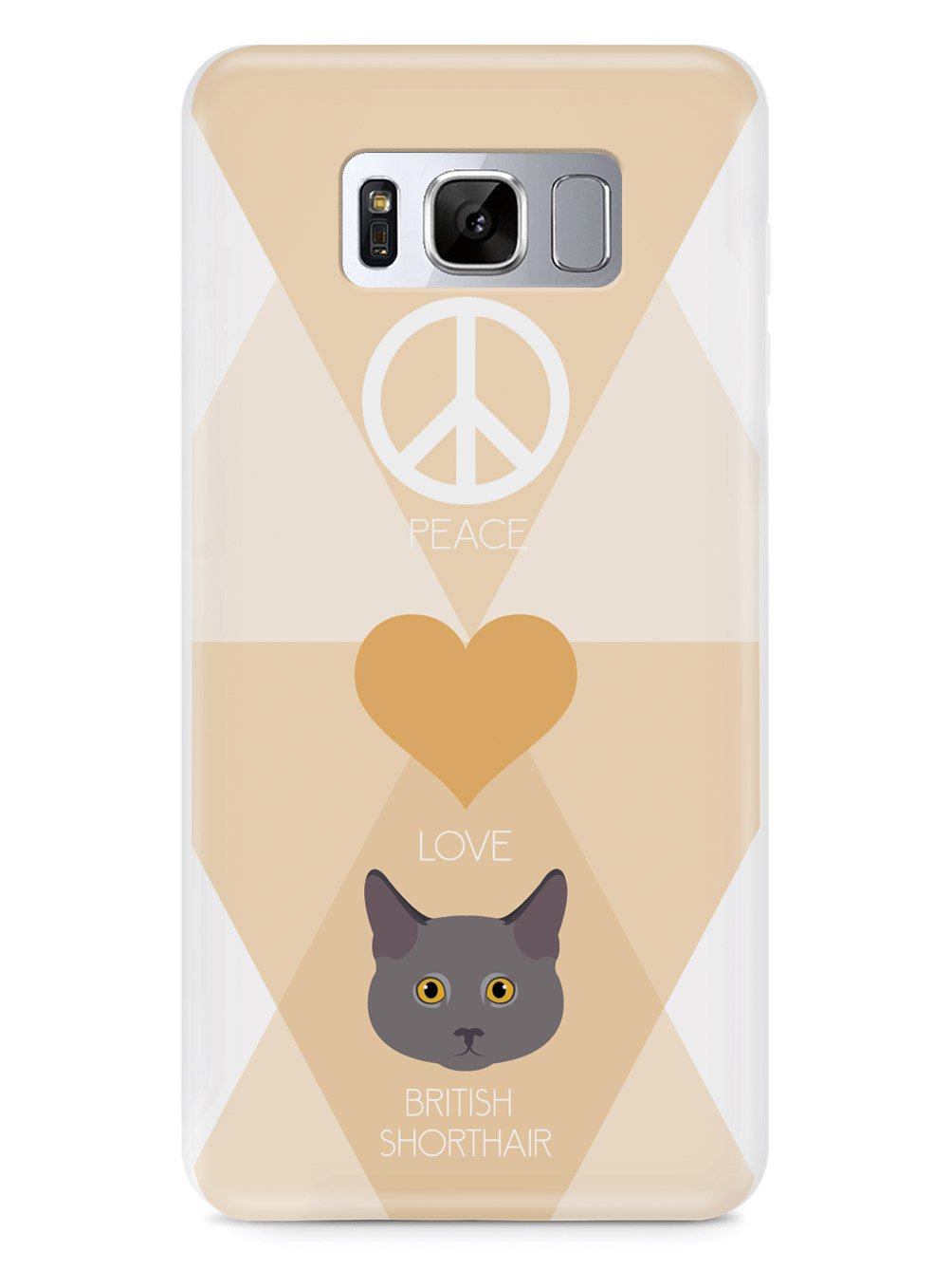 Peace, Love & British Shorthair Cats Case