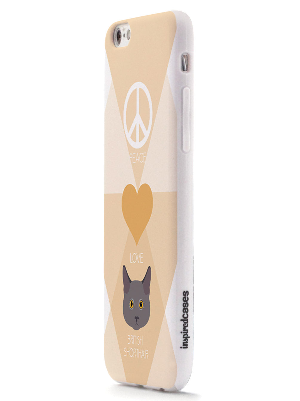 Peace, Love & British Shorthair Cats Case