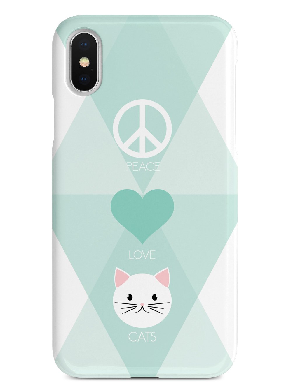 Peace, Love & Cats Case