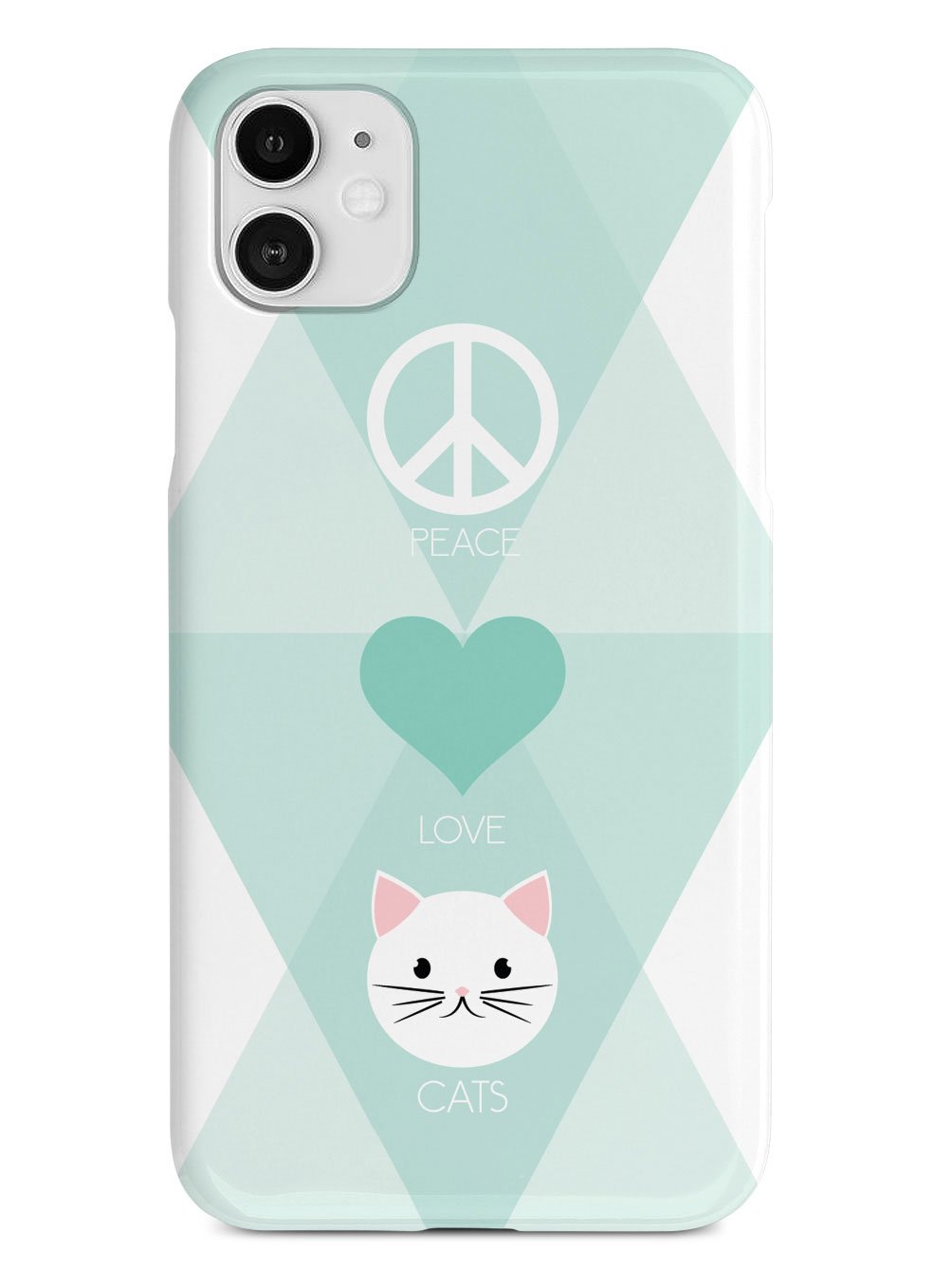 Peace, Love & Cats Case
