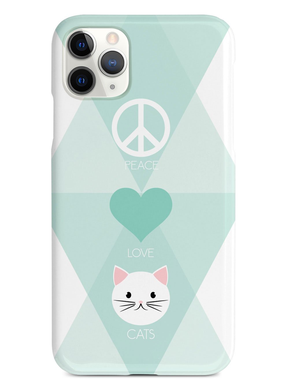 Peace, Love & Cats Case