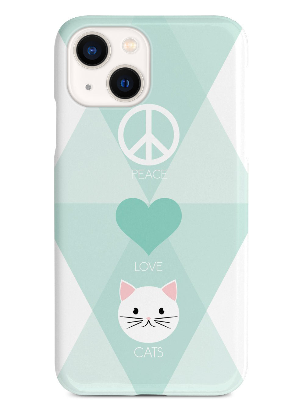 Peace, Love & Cats Case