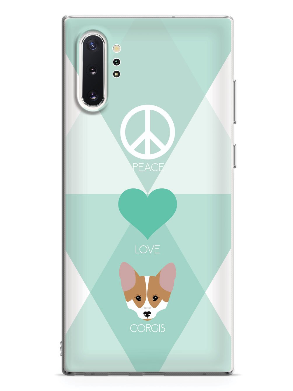 Peace, Love & Corgis Case