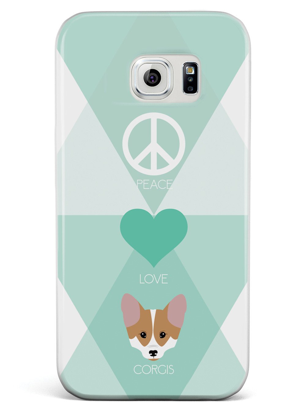 Peace, Love & Corgis Case