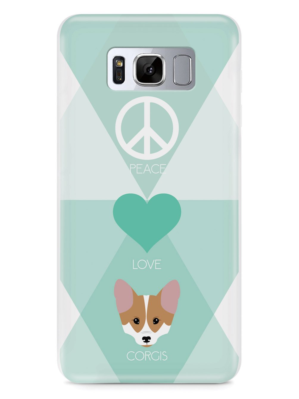 Peace, Love & Corgis Case