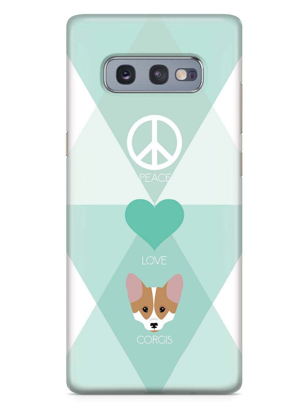Peace, Love & Corgis Case