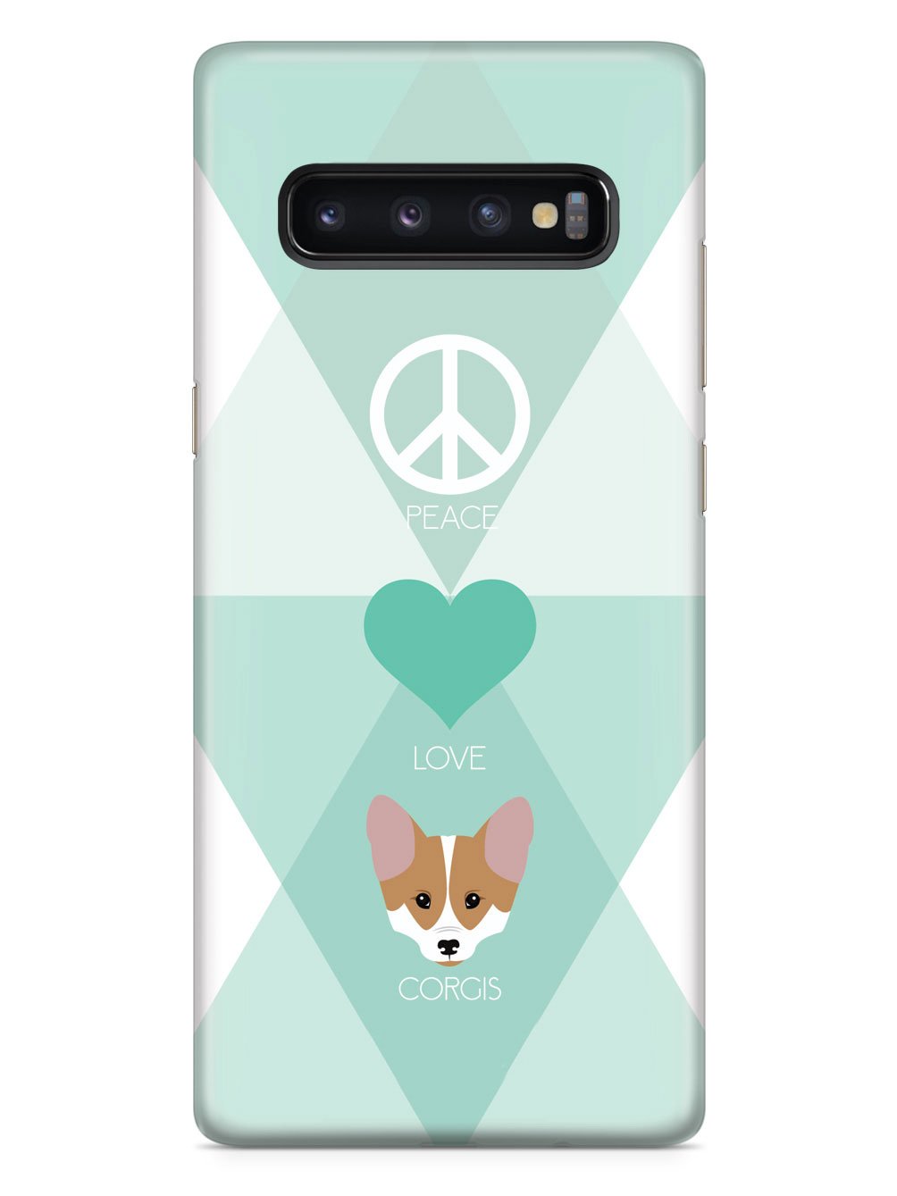 Peace, Love & Corgis Case