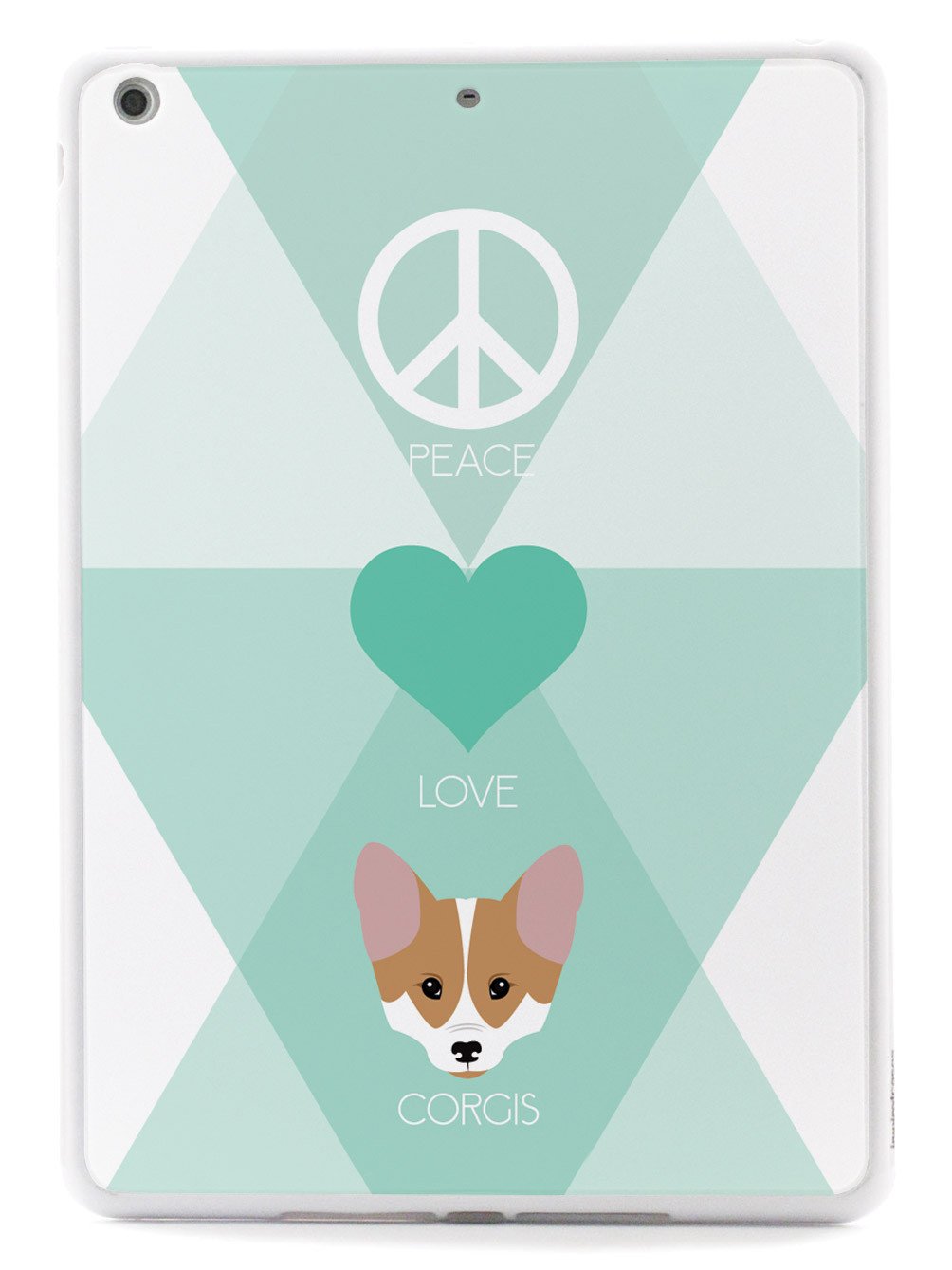 Peace, Love & Corgis Case