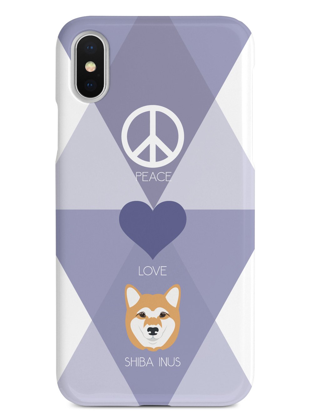 Peace, Love & Shiba Inus Case