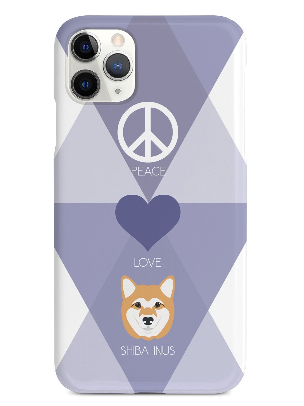 Peace, Love & Shiba Inus Case