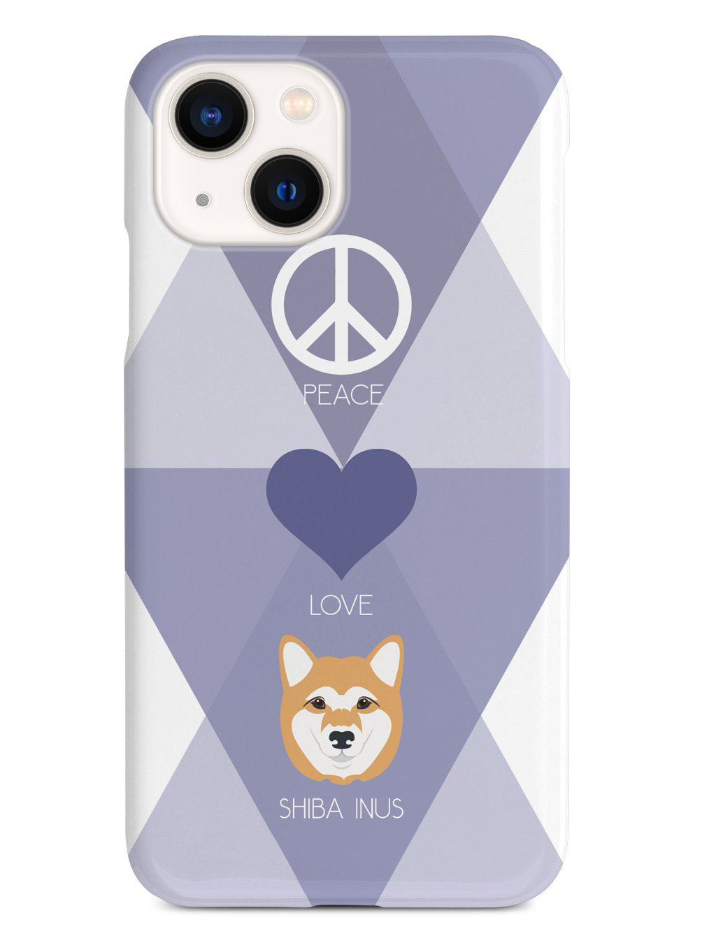Peace, Love & Shiba Inus Case