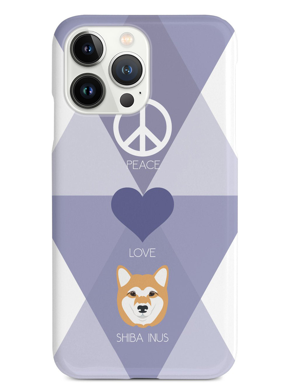 Peace, Love & Shiba Inus Case