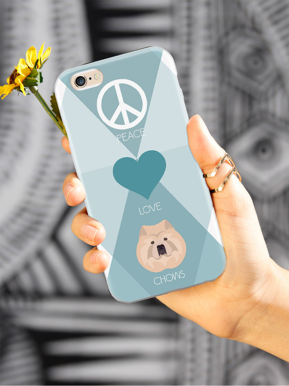 Peace, Love & Chows Case