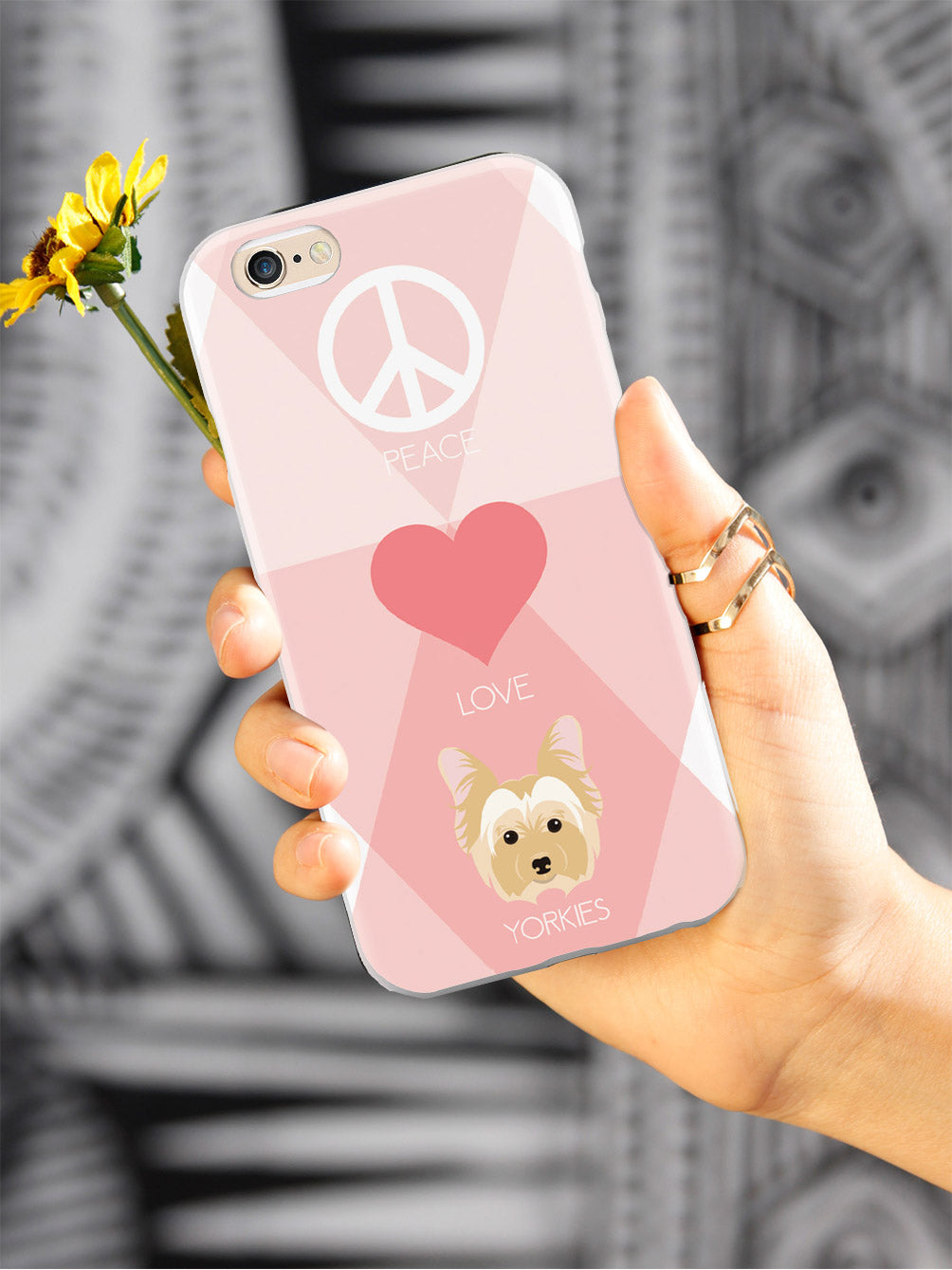 Peace, Love & Yorkies Case