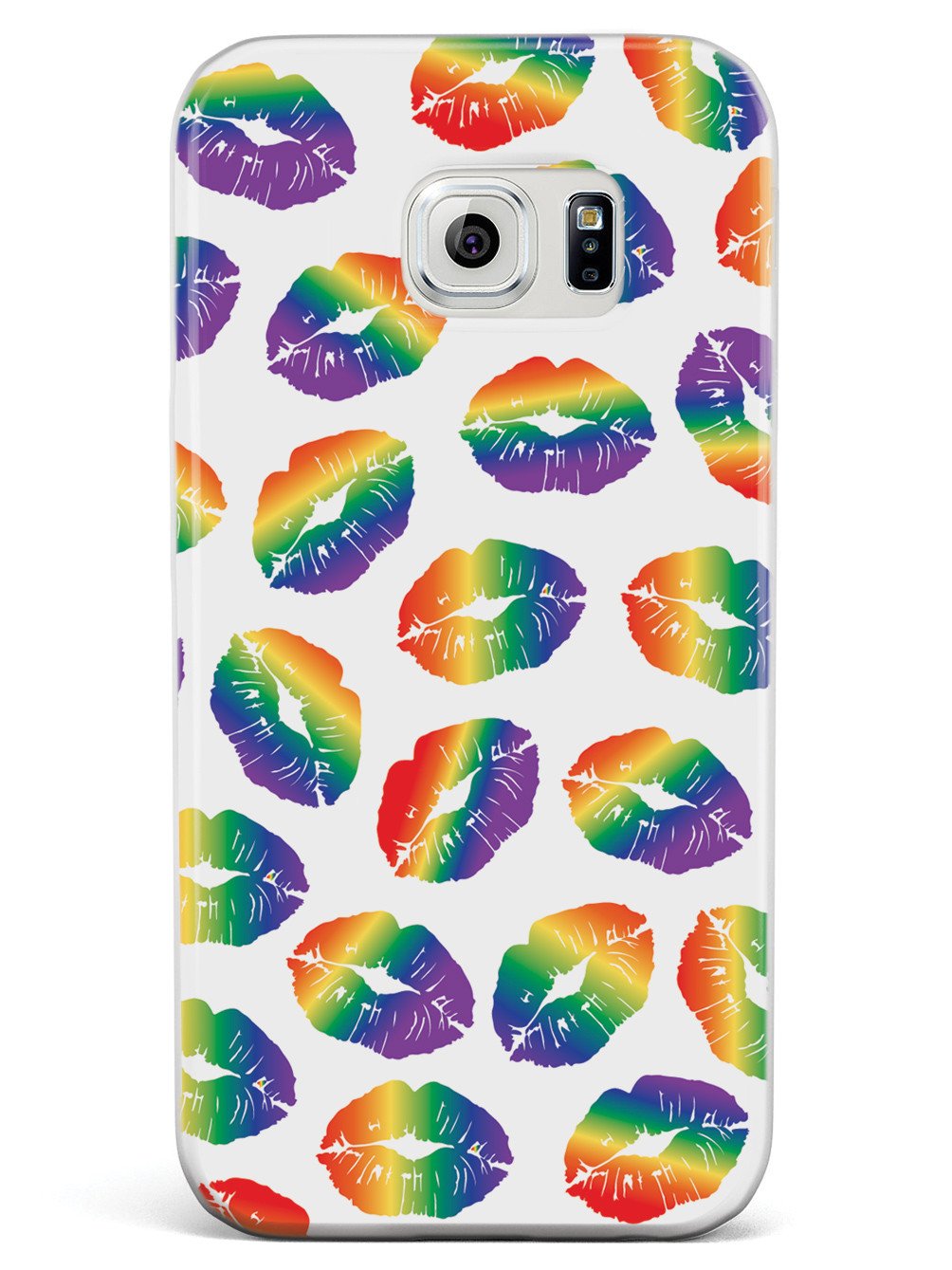 LGBT Lip Print Pattern Case
