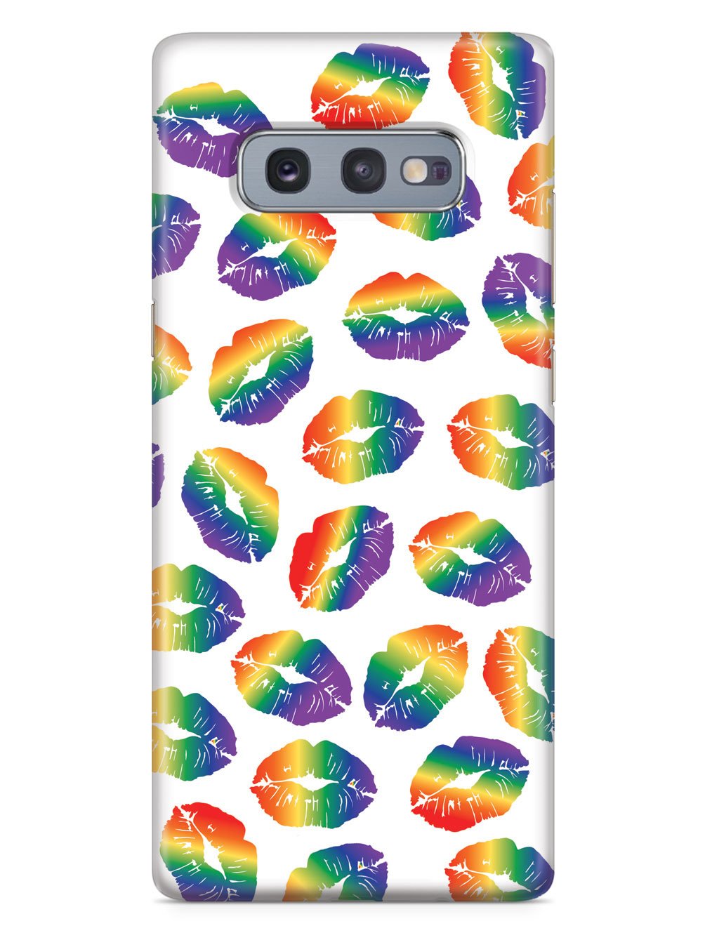 LGBT Lip Print Pattern Case
