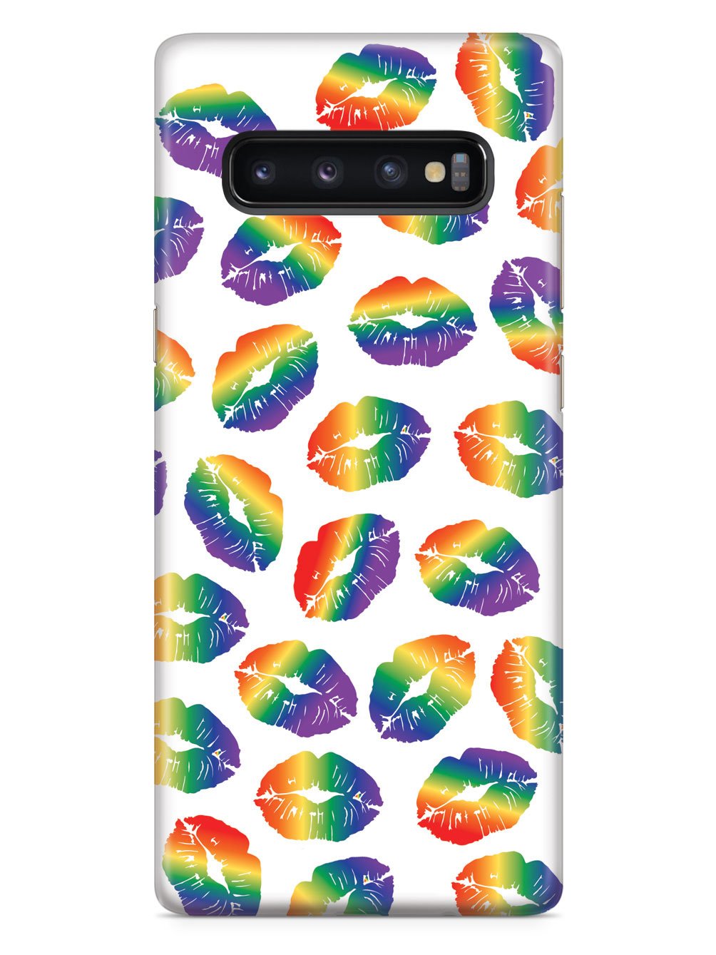 LGBT Lip Print Pattern Case