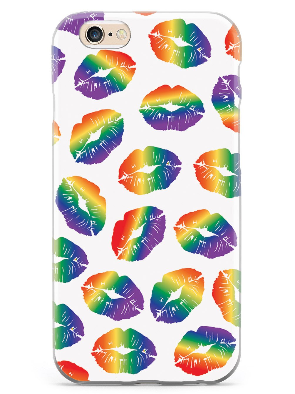LGBT Lip Print Pattern Case