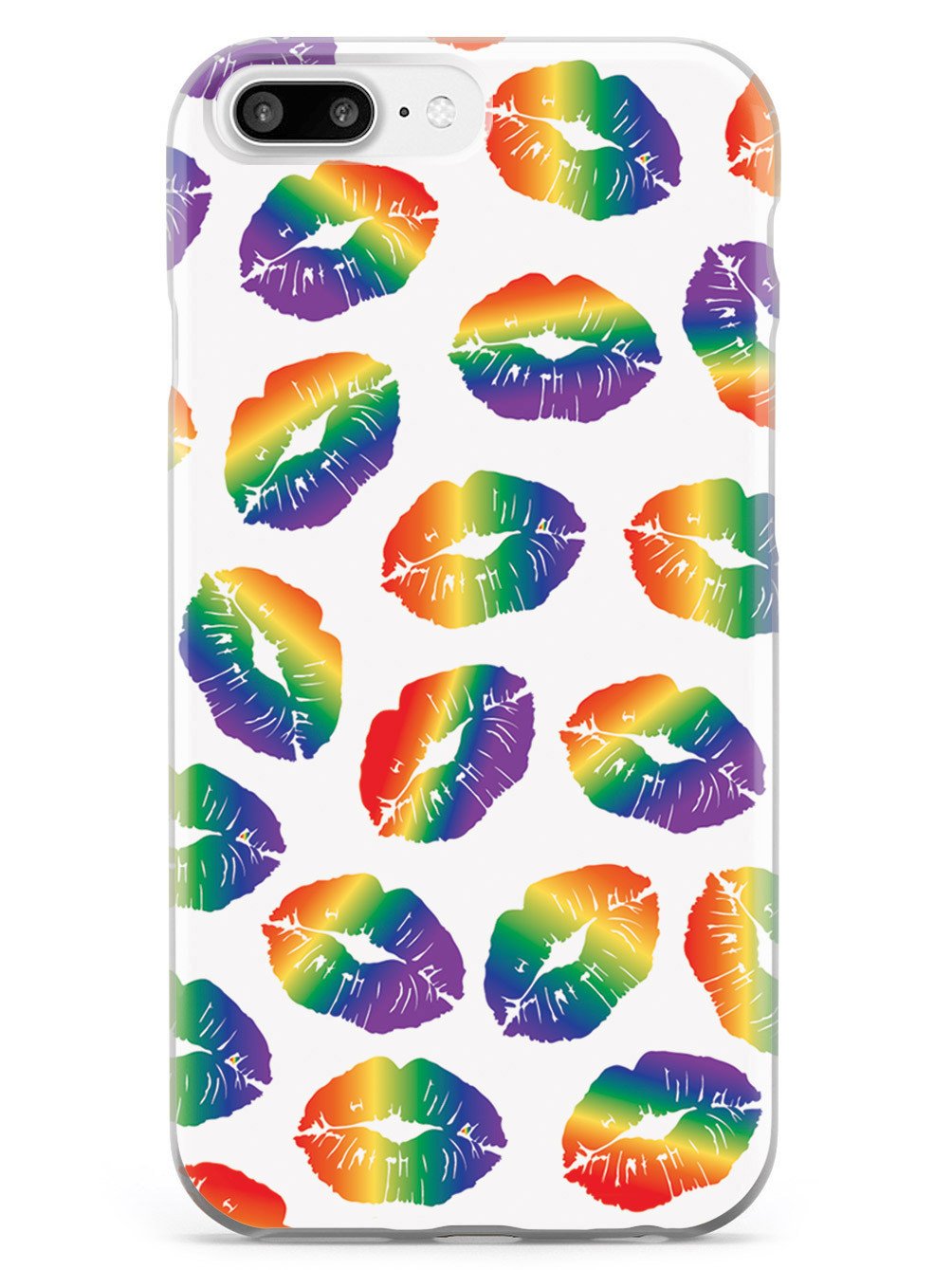 LGBT Lip Print Pattern Case