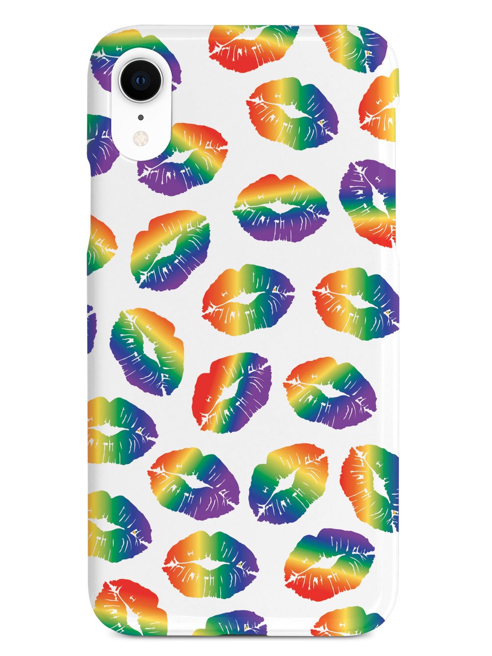 LGBT Lip Print Pattern Case