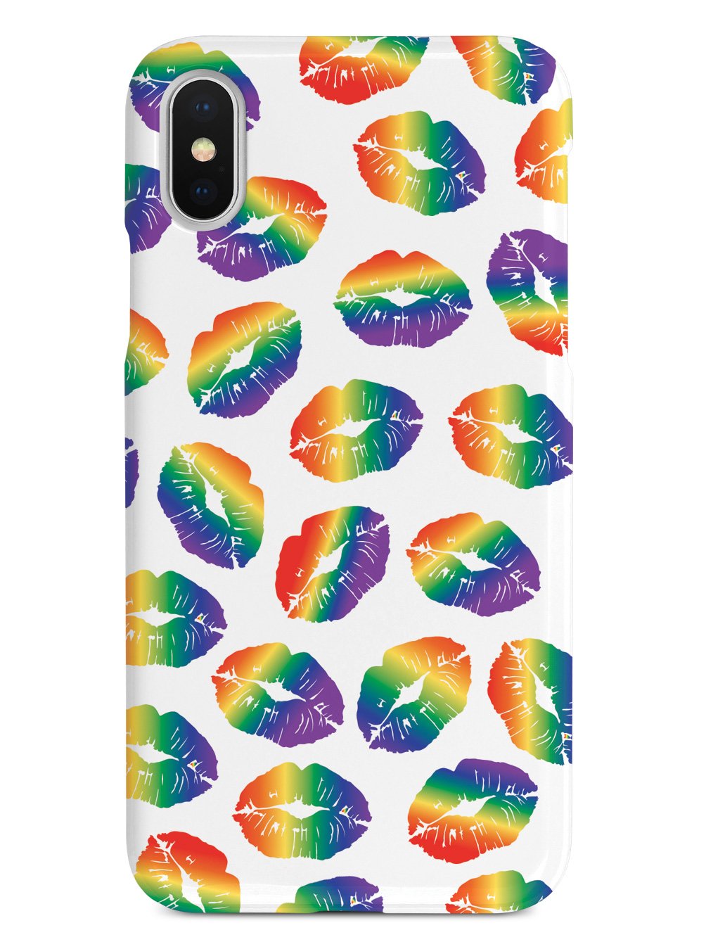 LGBT Lip Print Pattern Case