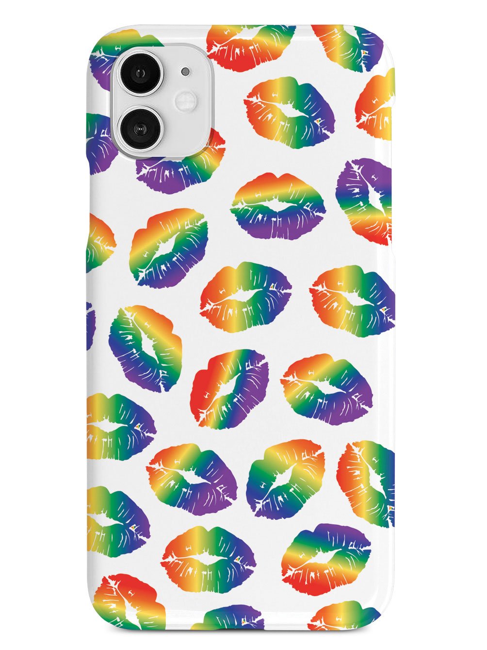 LGBT Lip Print Pattern Case